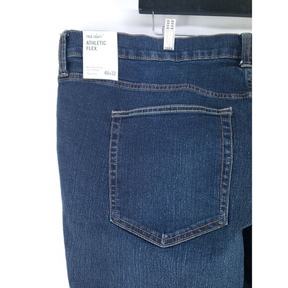True Craft Athletic Jeans Men's Size 46x32 Flex - Picture 4 of 9